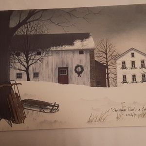 Canvas Print, "Christmas Time's A Coming"